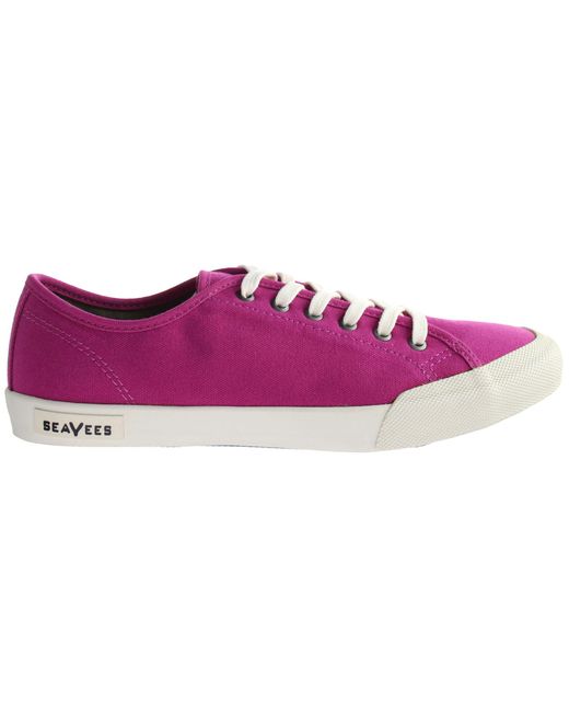 Seavees Purple Monterey Sneaker Standard Boungainvillea Shoes Textile