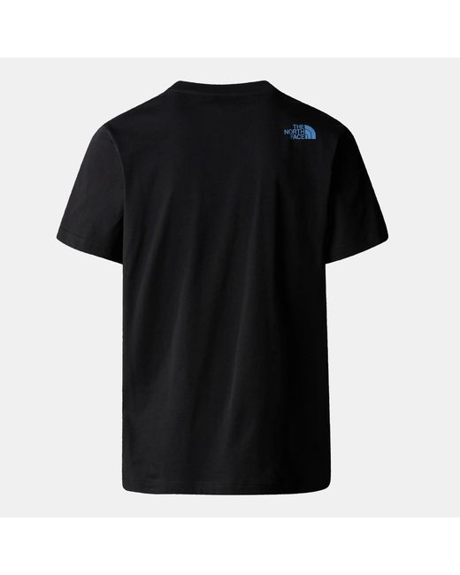 The North Face Black Mountain Line T-Shirt for men
