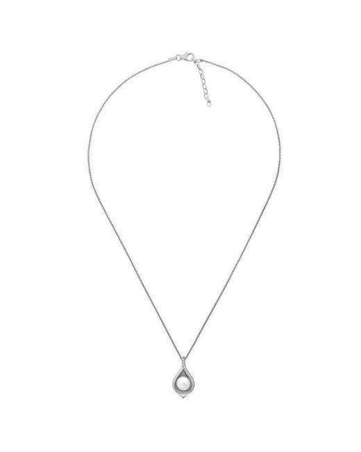Orphelia Metallic 'Sophia' 925 Sterling Chain With Pendant