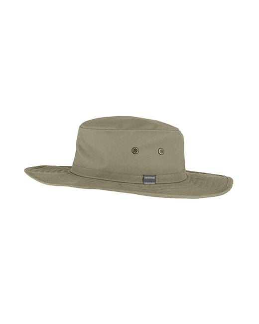 Craghoppers Green Expert Kiwi Ranger Hat (Pebble)