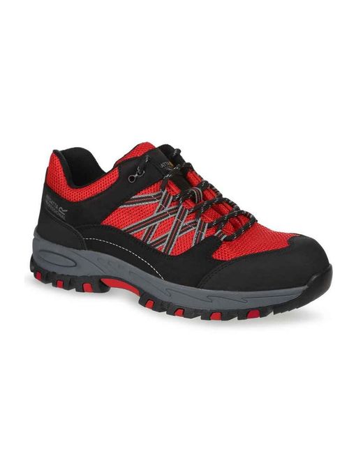 Regatta Red Adult Sandstone Safety Trainers