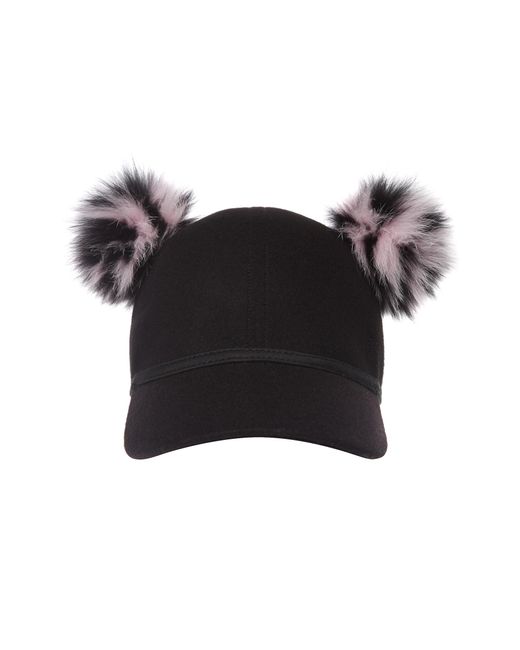 Charlotte Simone Black "Sass" Cap