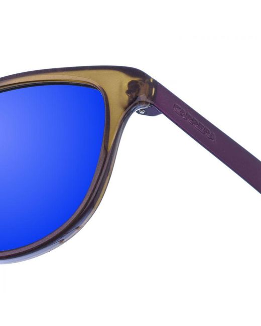 Carrera Blue 5015S Oval-Shaped Acetate Sunglasses