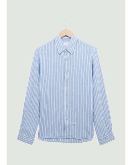 Peter Werth Blue Pappworth Ls Shirt for men