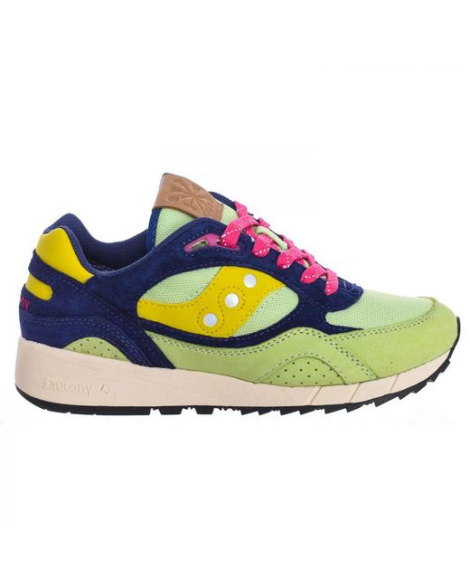 Saucony Blue Sports Shoes Shadow 6000 for men