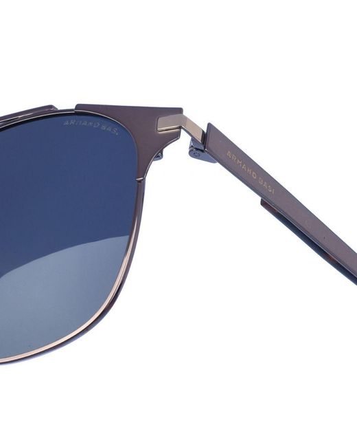 Armand Basi Blue Ab12299 Oval Shape Sunglasses