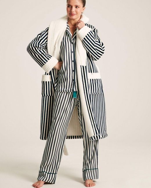 Joules Natural Matilda Dressing Gown