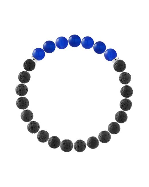 Rodney & Rolf Blue Bracelet Sterling 925 Bilbao