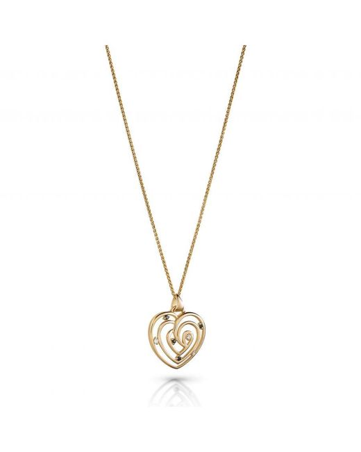 Orphelia Metallic 'Euphoria' 925 Sterling Chain With Pendant
