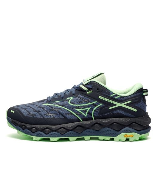 Mizuno Blue Wave Mujin 10 Vibram Trail Running Shoes for men