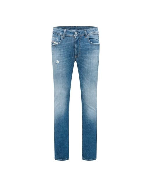 DIESEL Blue 1979 Sleenker Skinny Jeans for men