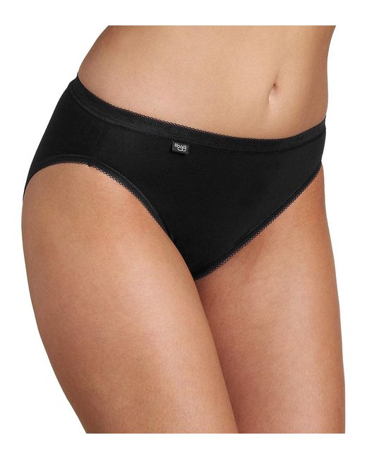 Sloggi Black Basic+ Tai 3 Pack