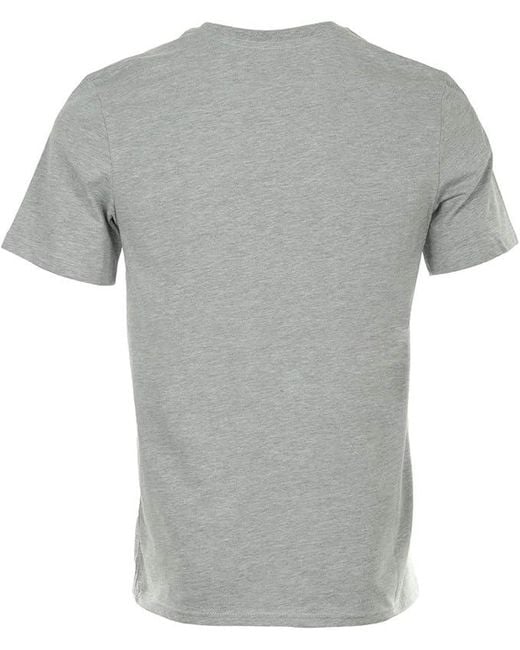 Nike Gray Sportswear Club T Shirt for men