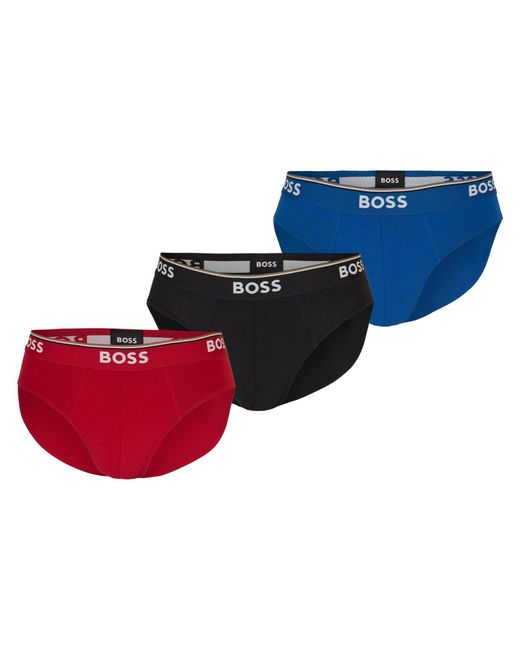 Boss Blue 3 Pack Briefs for men