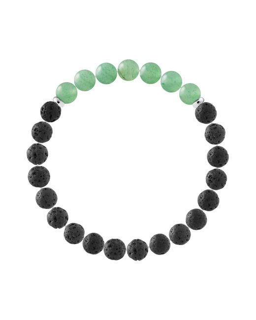 Rodney & Rolf Green Bracelet Sterling 925 Zurich