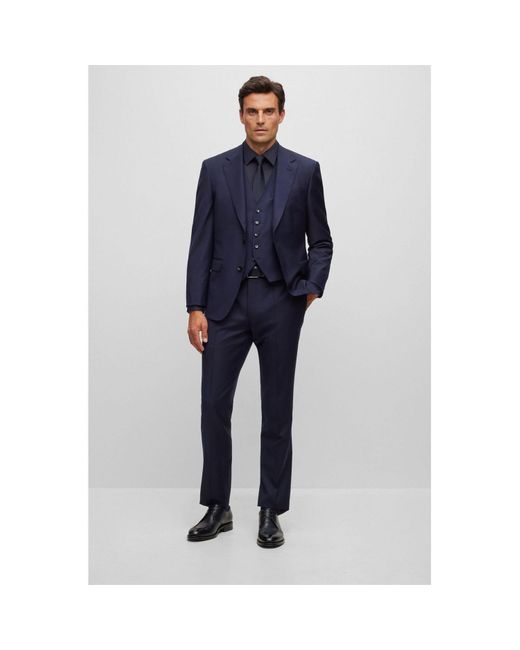 Boss Blue T-Harvers Waistcoat for men