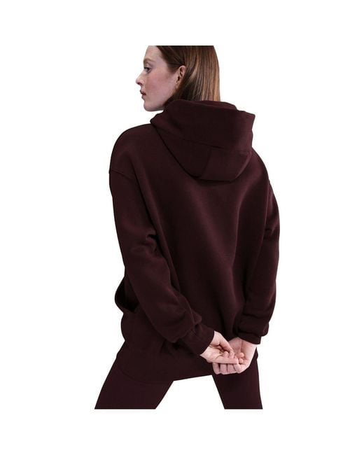 Nike Purple Sportswear Phoenix Fleece Over Oversized Pullover Hoodie
