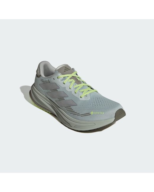 Adidas Originals Gray Supernova Rise Gtx Running Shoes for men