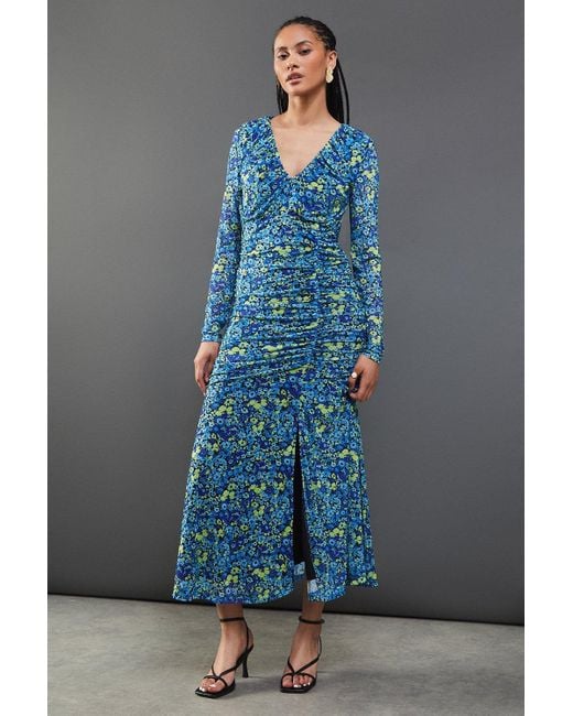 Warehouse ditsy dress sale