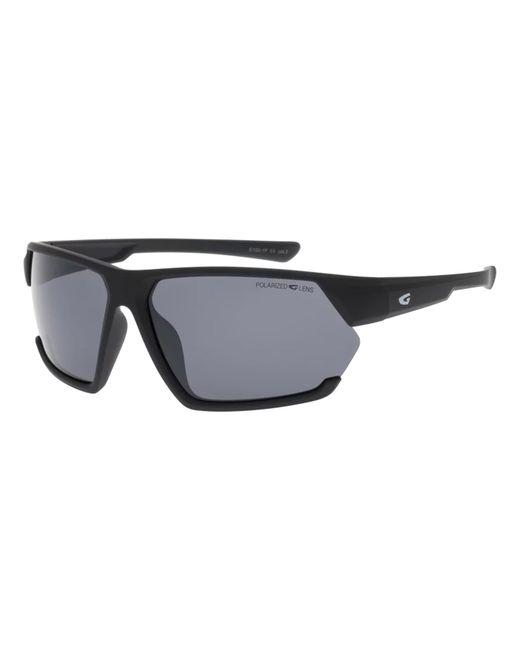 G.O.D Eyewear Black Surazo Polarised Uv400 Outdoor Sport Sunglasses With Mirror Coating