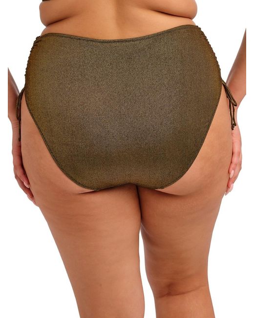 Elomi Green Sunset Shimmer Adjustable Bikini Brief