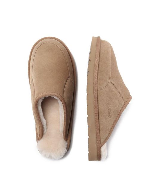 EVER AU Brown Lark Slippers for men