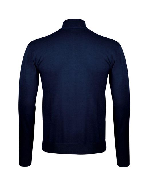 Sol's Blue Gordon Full Zip Cardigan for men