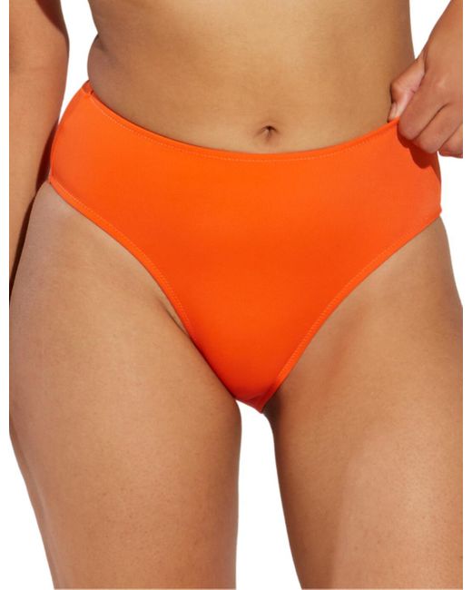 Pour Moi Orange 36026 Space High Leg Bikini Brief