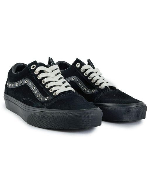 Vans Black Old Skool Metal Trainers