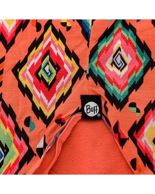 Buff Red Reversible Fleece Bandana With Elastic Fit 36400