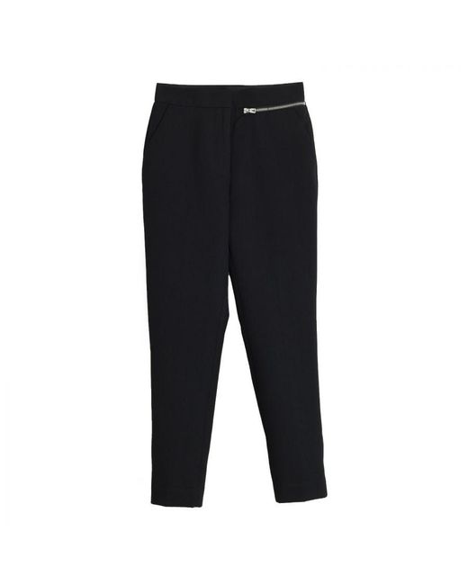 ELEVEN PARIS Black Long Pants With A Zipper Pocket 16F2Pa08