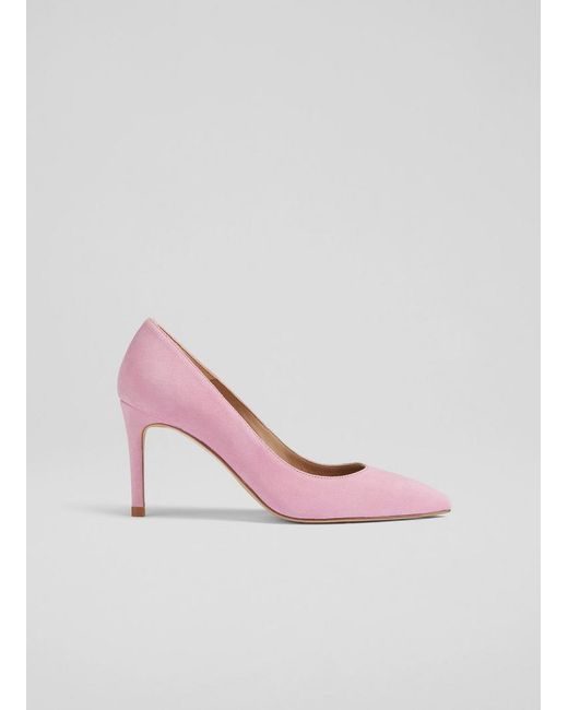 L.K.Bennett Pink Cc Floret Pointed Court