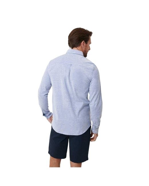 Saltwell Blue Regular Shirt (Denim) for men