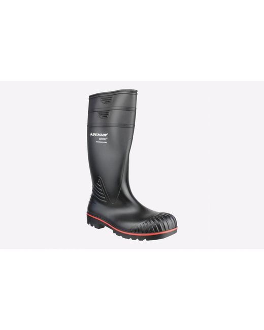 Dunlop Blue Acifort Heavy Duty Full Safety Wellingtons for men