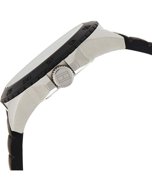 Tommy Hilfiger Black Cody Watch 1791203 Silicone for men
