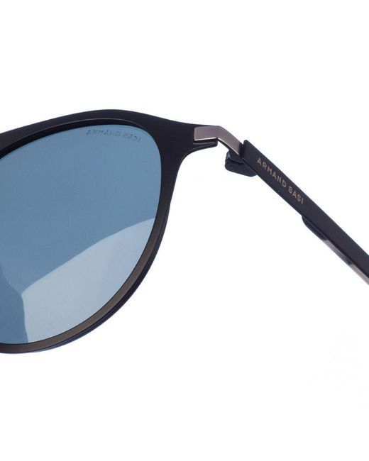 Armand Basi Blue Ab12298 Oval Shape Sunglasses