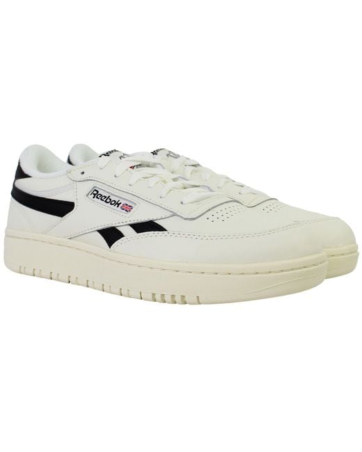 Reebok White Club C Double Revenge Off Trainers