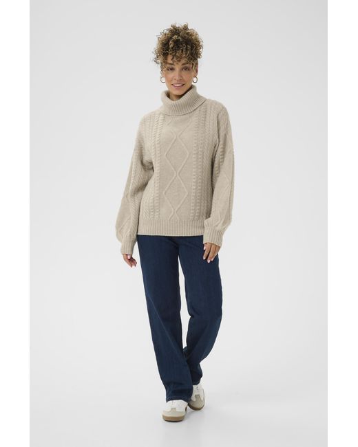 Cream Pullover Crpumpkin Pullover Regular Fit in het Blue