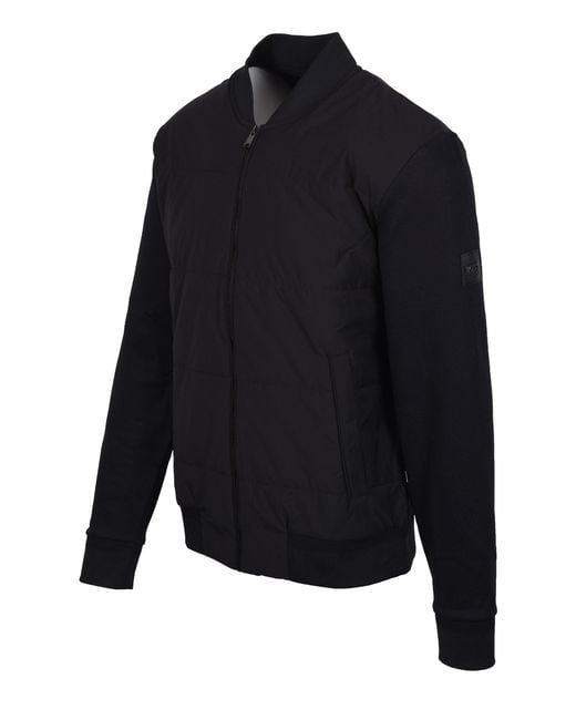 Boss Blue H Skiles Sweatshirt Cotton for men
