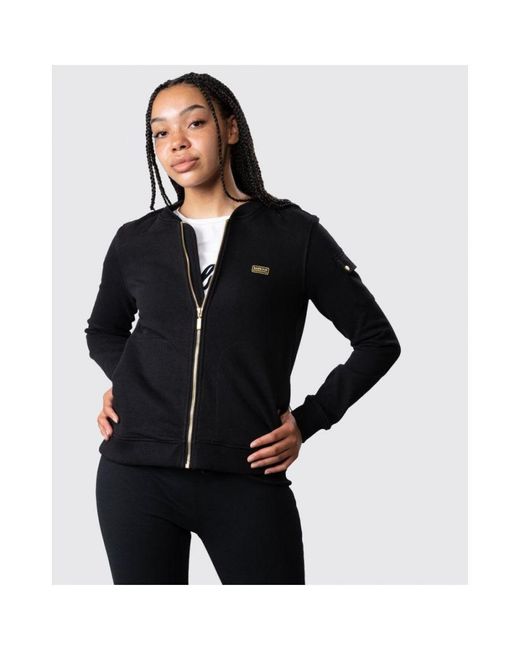 Barbour Black International Magna Overlayer