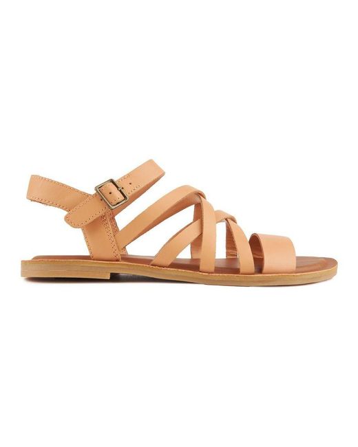 TOMS Brown Sephina Sandals