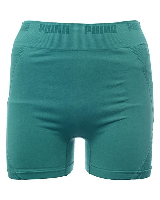PUMA Green Training Contour Seamless Booty Shoes