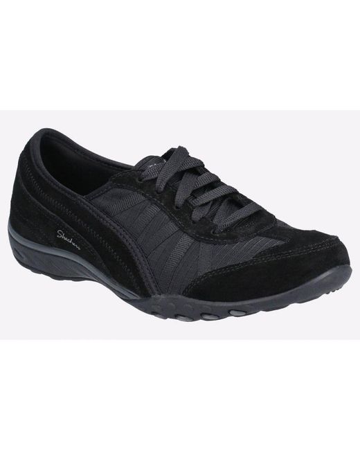 Skechers Black Breathe-Easy Memory Foam