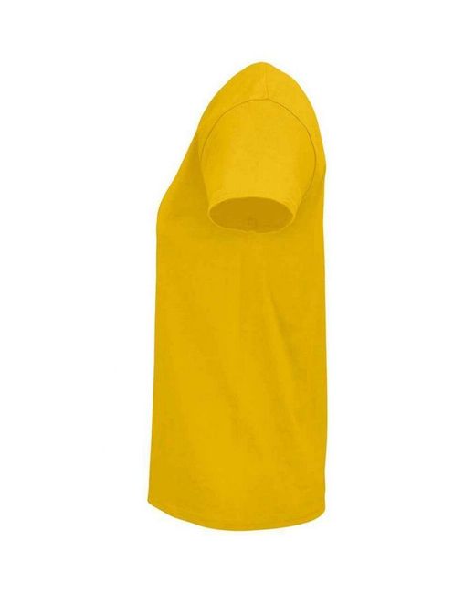 Sol's Yellow Organic Cotton Crusader T-Shirt