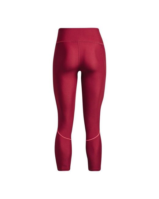Under Armour Red Heatgear 6m Ankle Tights
