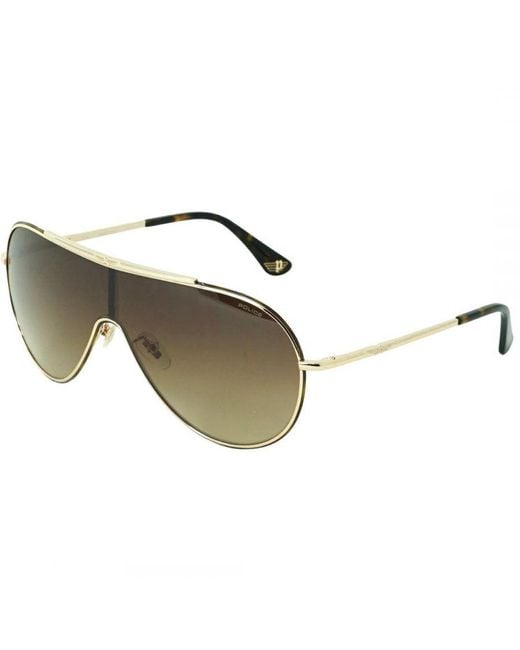 Police Brown Spl964M 0330 Sunglasses Metal (Archived) for men