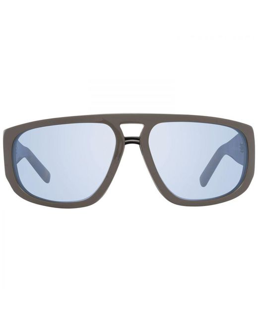 DSquared² Gray Rectangle Sunglasses With 100% Uva & Uvb Protection for men