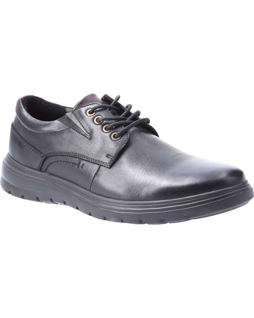 Hush Puppies Blue Triton Leather Casual Shoes for men