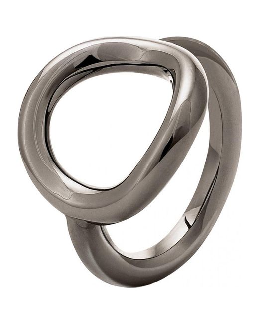 Folli Follie Gray 1R17T010A-56 Ladies Ring