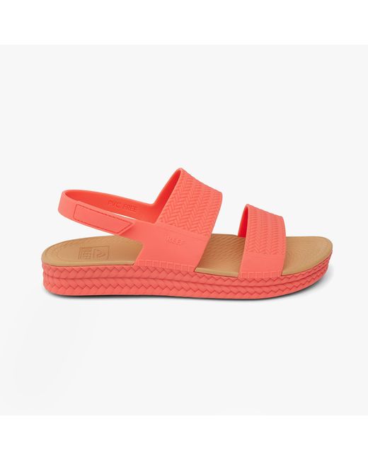 Reef Red Water Vista Sandals Sunset Coral